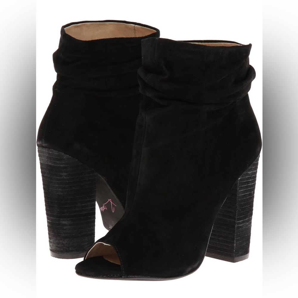 Chinese laundry peep toe booties